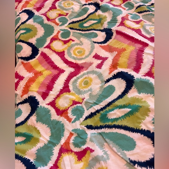 Set of 2 Pottery Barn Teen twin Multicolor Duvet Covers - Picture 5 of 9